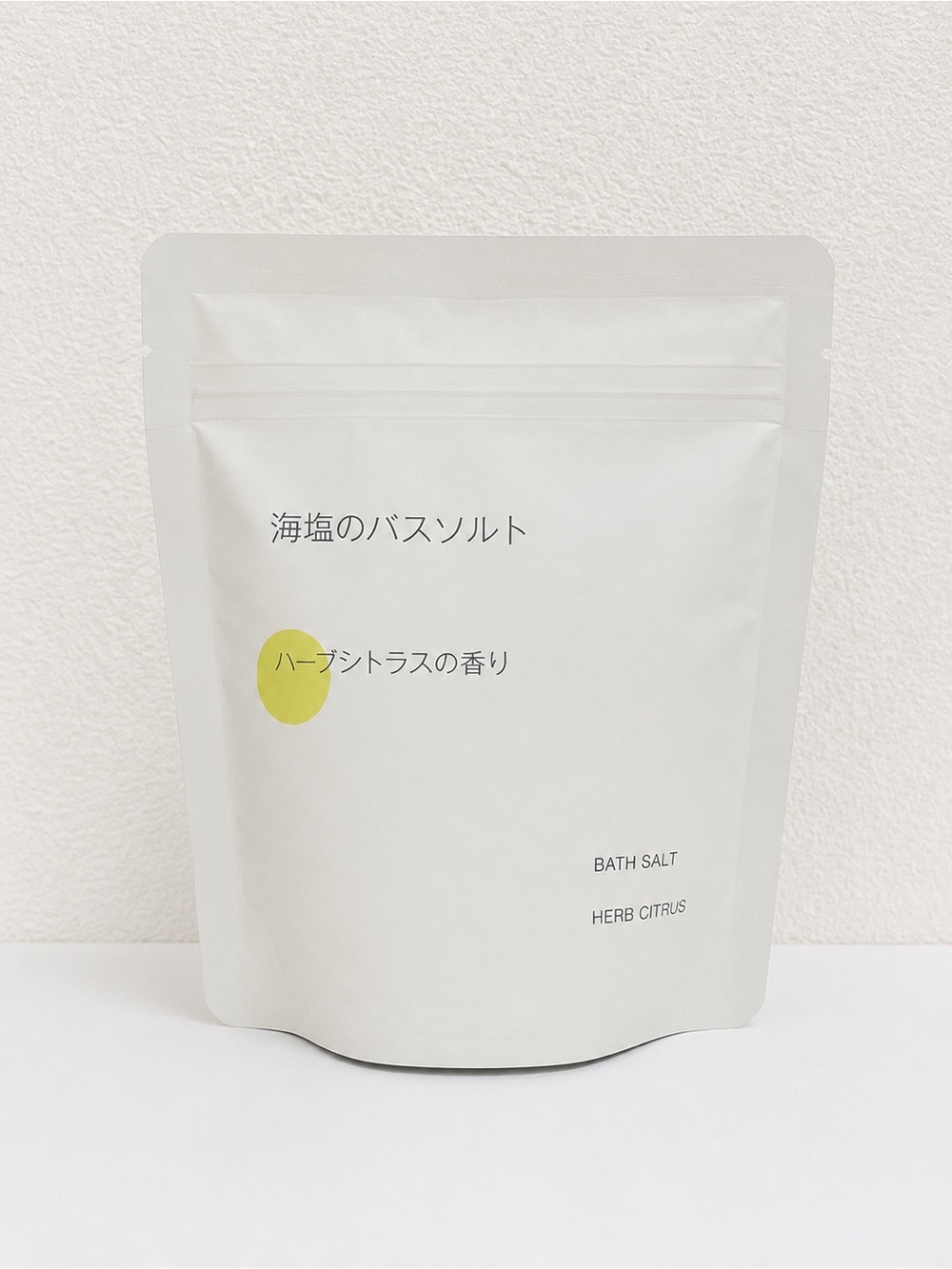 MUJI Medicinal Warming Bath Sea Salts Crystal HERB CITRUS 360g made in Japan